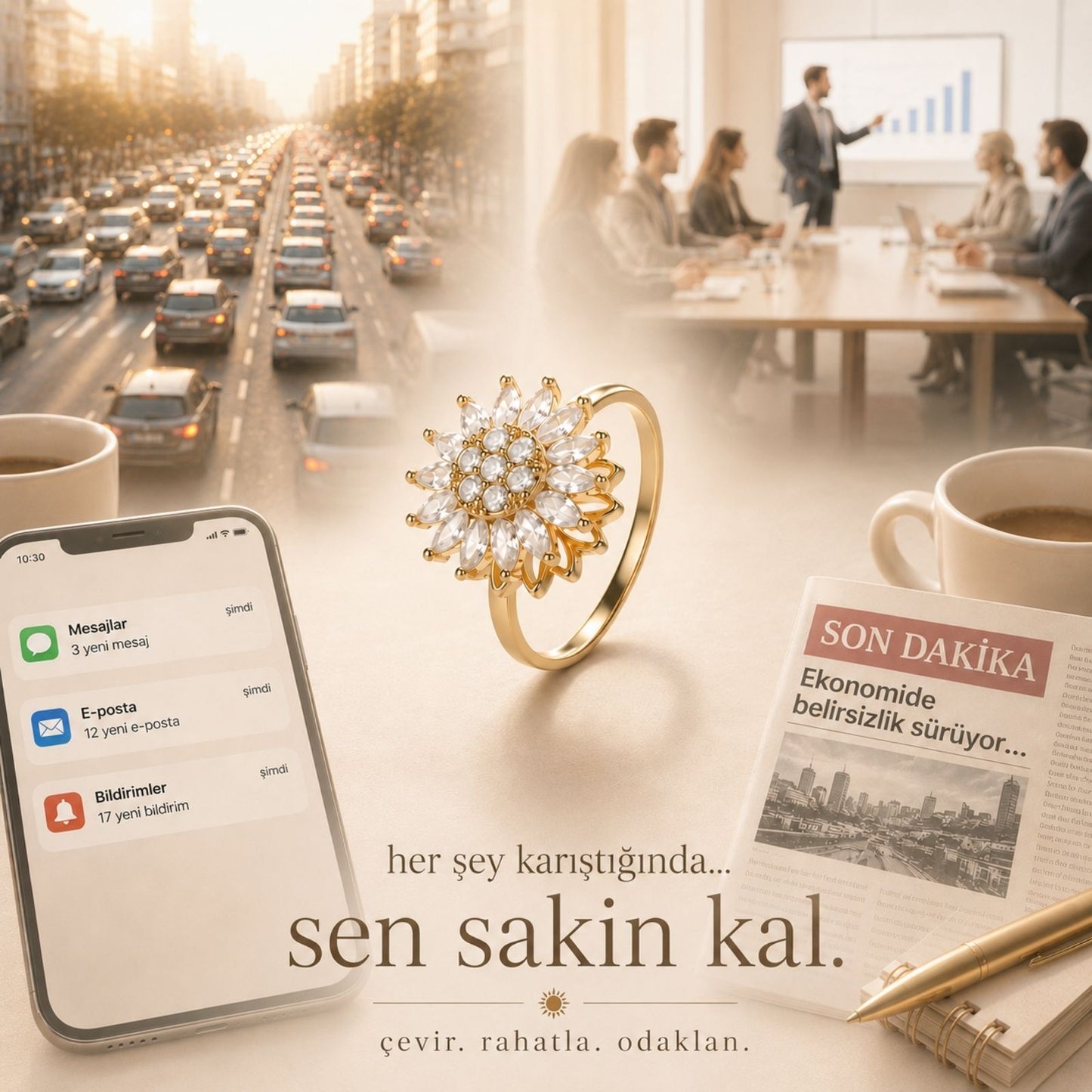 Miylas Anti-stres yüzükleri